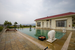 3 BHK pvt pool villa in udaipur - Celesta-banner