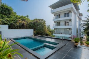Luxury 2 BHK Apartment With Common Pool - VODGA73-Goa-banner