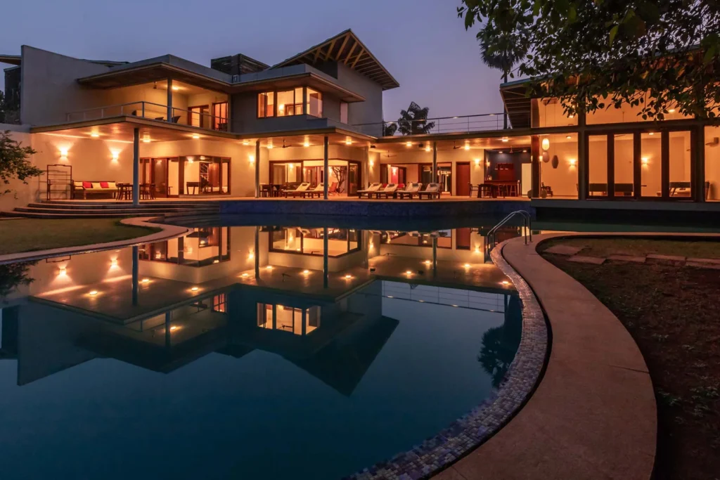 VODMH160 – 4 BHK Lawn Villa In Alibaug