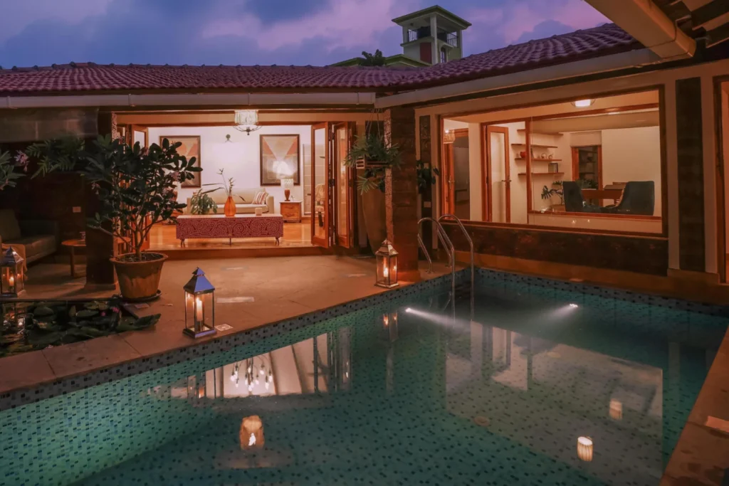 VODGA83 – 1 Room Plunge Pool Resort In Ashwem Goa