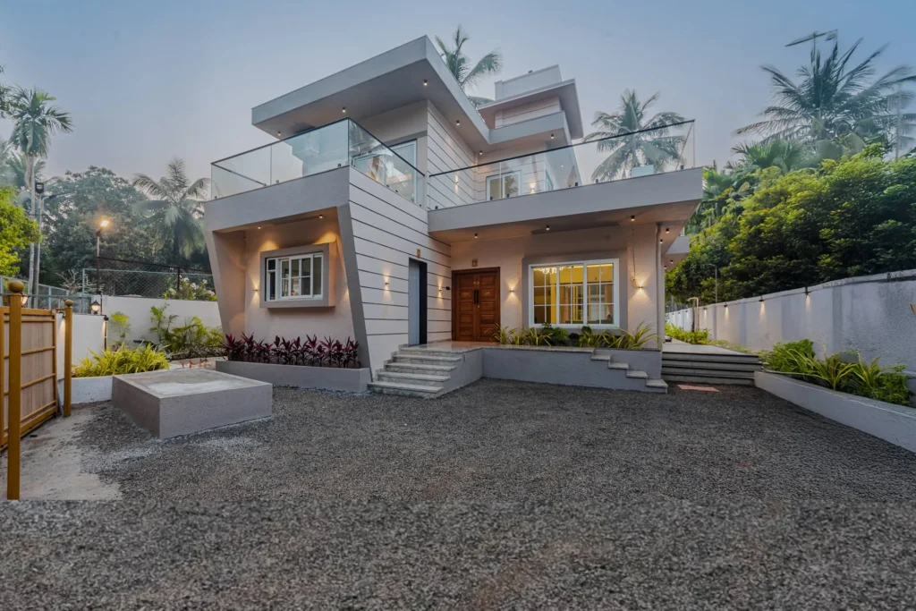 VODMH197 – 3 BHK Villa With Balcony In Alibaug