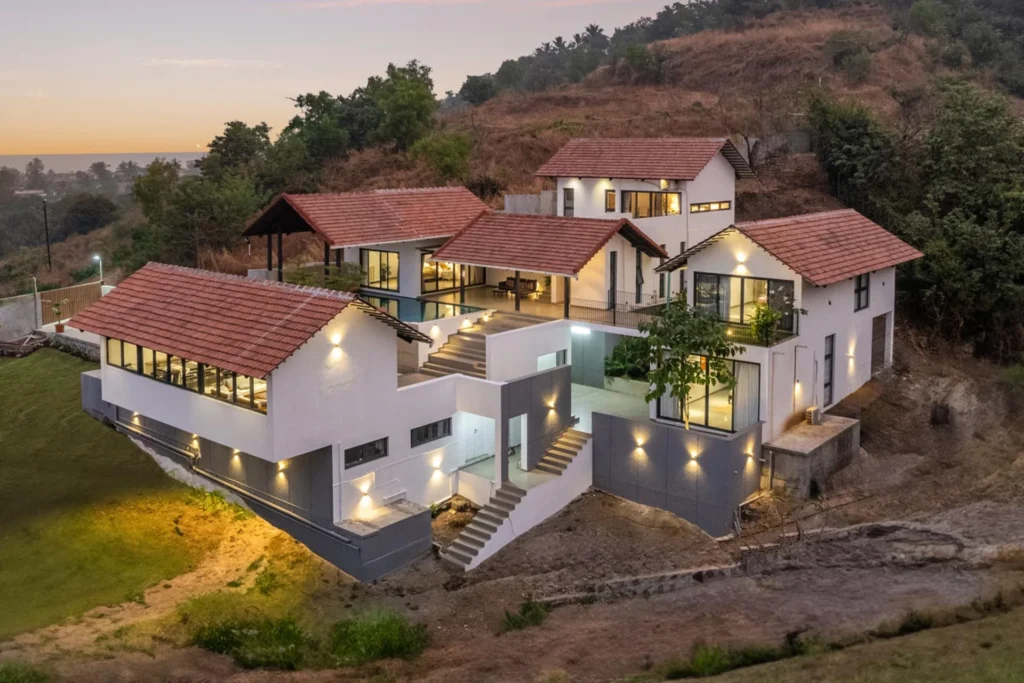 VODMH201 – 4 BHK Sea View Villa In Alibaug