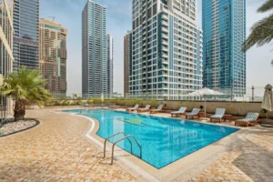 Modern 2BR Lakeview Apartment - VODDXB06-Dubai-banner