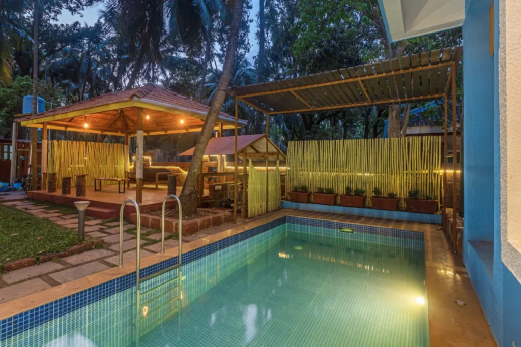 VODMH249 – 4 Bedroom Villa With Poolside Gazebo In Alibaug