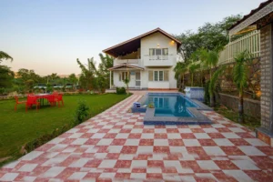 Colonial Style 2 BHK Villa - VODRJ163-Jaipur-banner