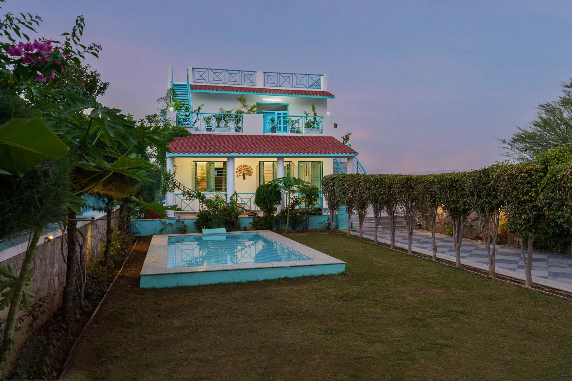 2 BHK Villa With Private Pool In Udaipur - VODRJ217-Udaipur-banner