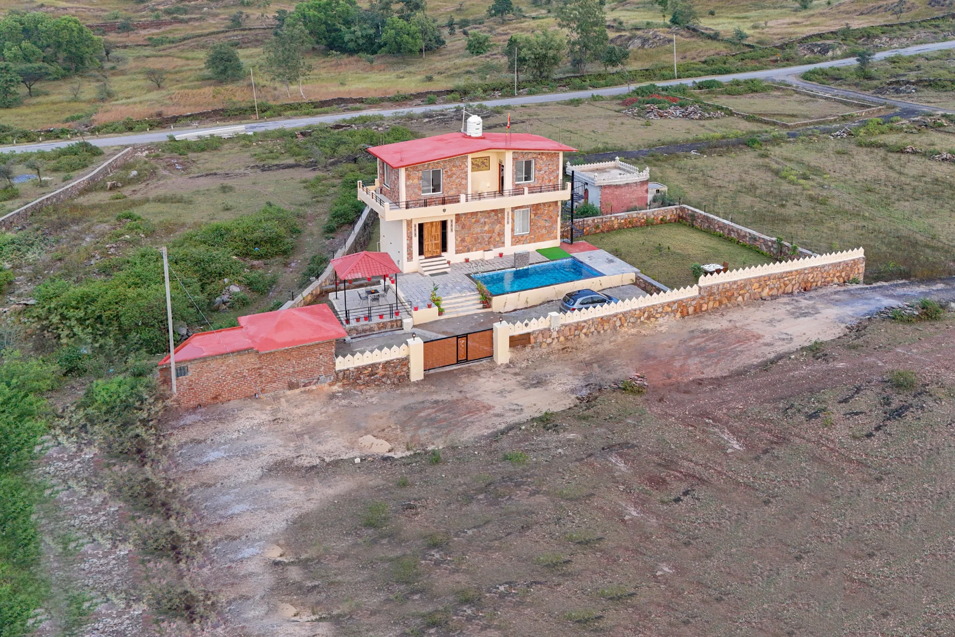 3 BHK Villa with Private Pool in Udaipur - VODRJ246-Udaipur-banner