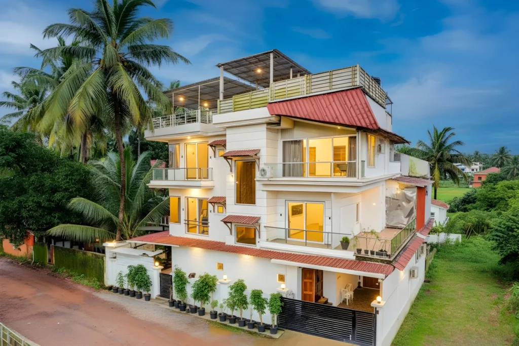VODGA116 – 6 Bedroom Villa With Terrace In Goa