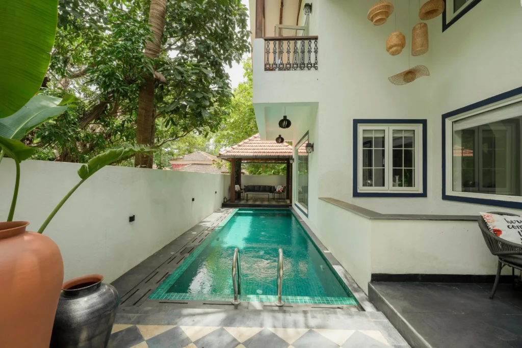 VODGA126 – 3 Bedroom Villa With Gazebo In North Goa