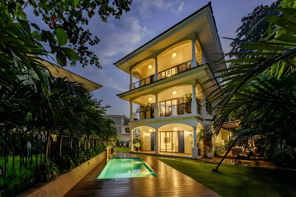 VODGA92 – 3 BHK Villa With Home Theatre In Goa