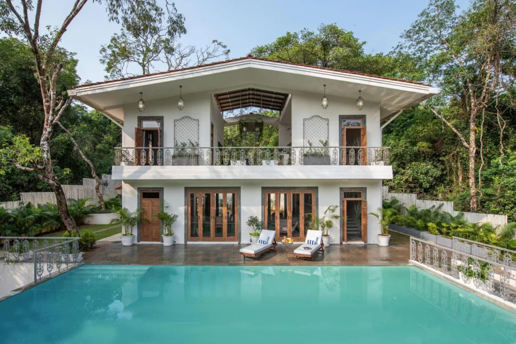 VODGA148 – 5 BHK Villa With Outdoor Pool In North Goa