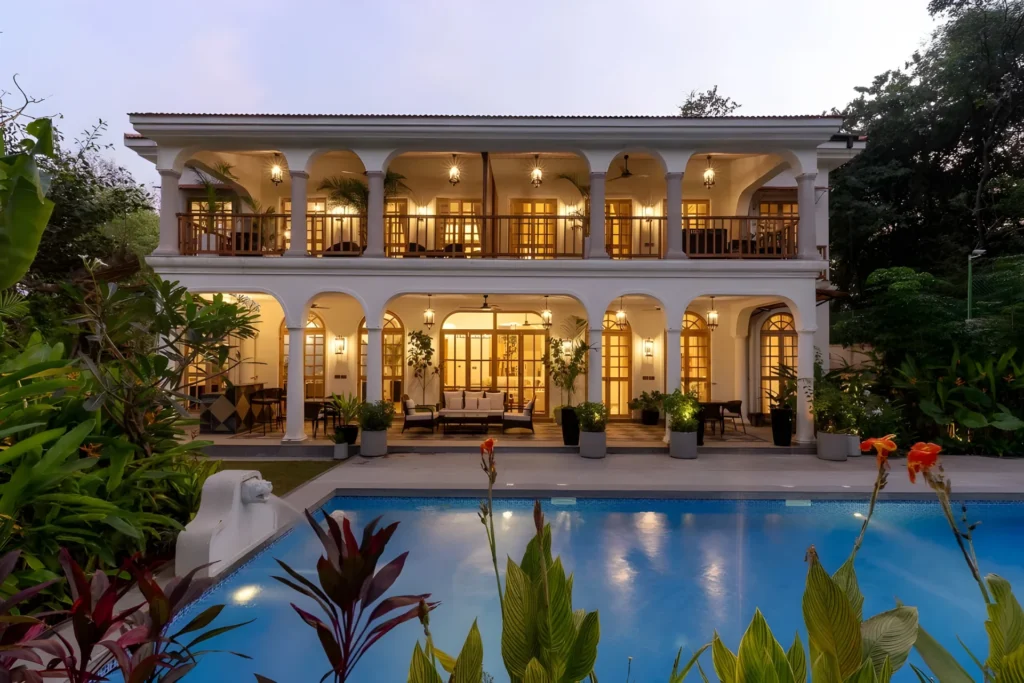 VODGA149 – 4 Bedroom Villa With Pvt Pool In North Goa