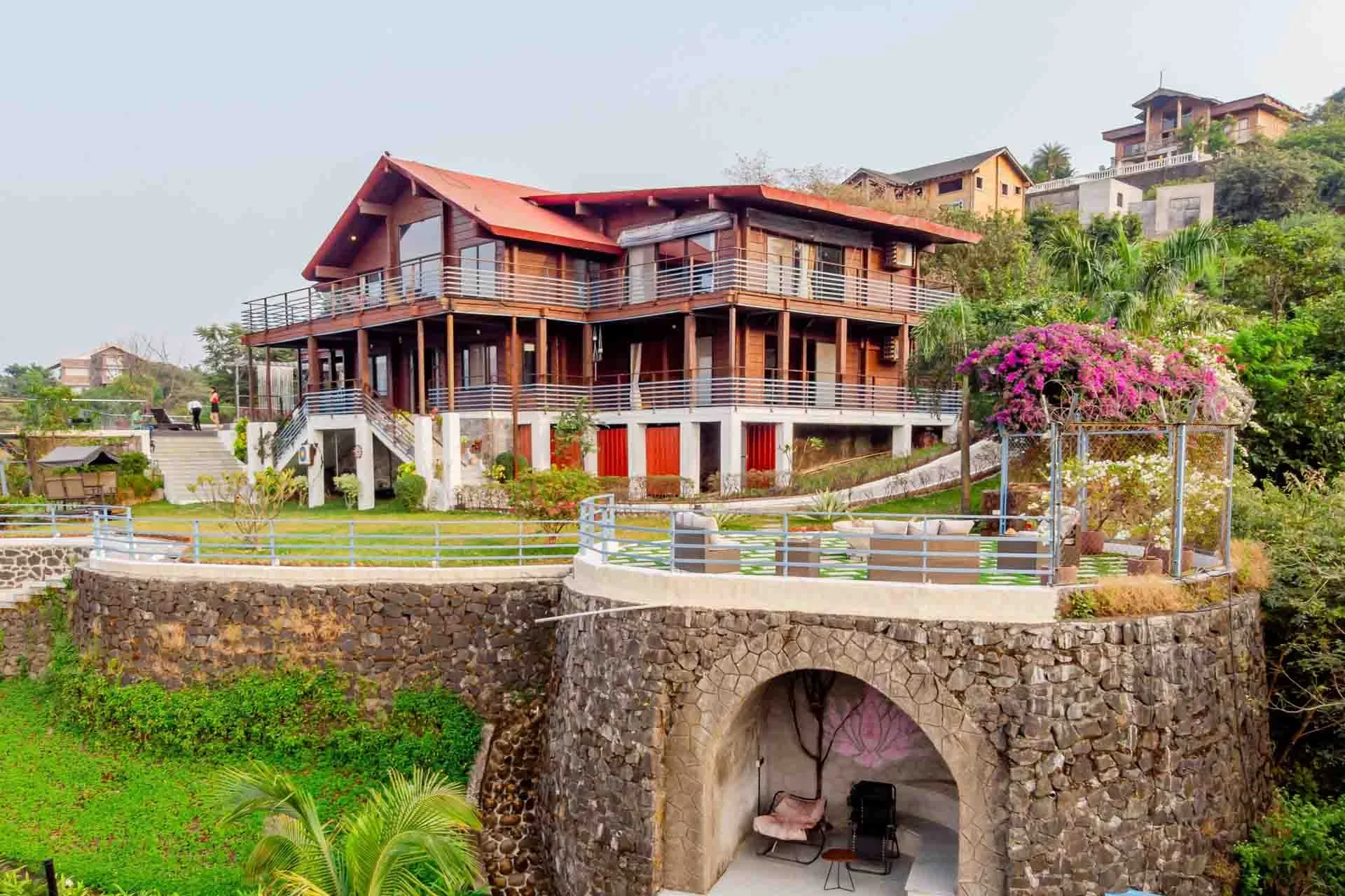 5 Bedroom Villa With Gazebo In Lonavala - VODMH309-Lonavala-banner