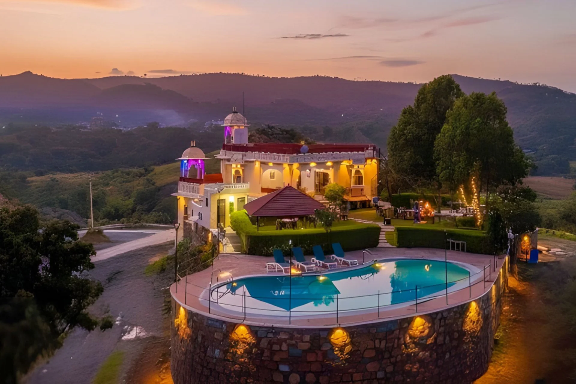 3 Room Villa With Gazebo In Udaipur - VODRJ271-Udaipur-banner