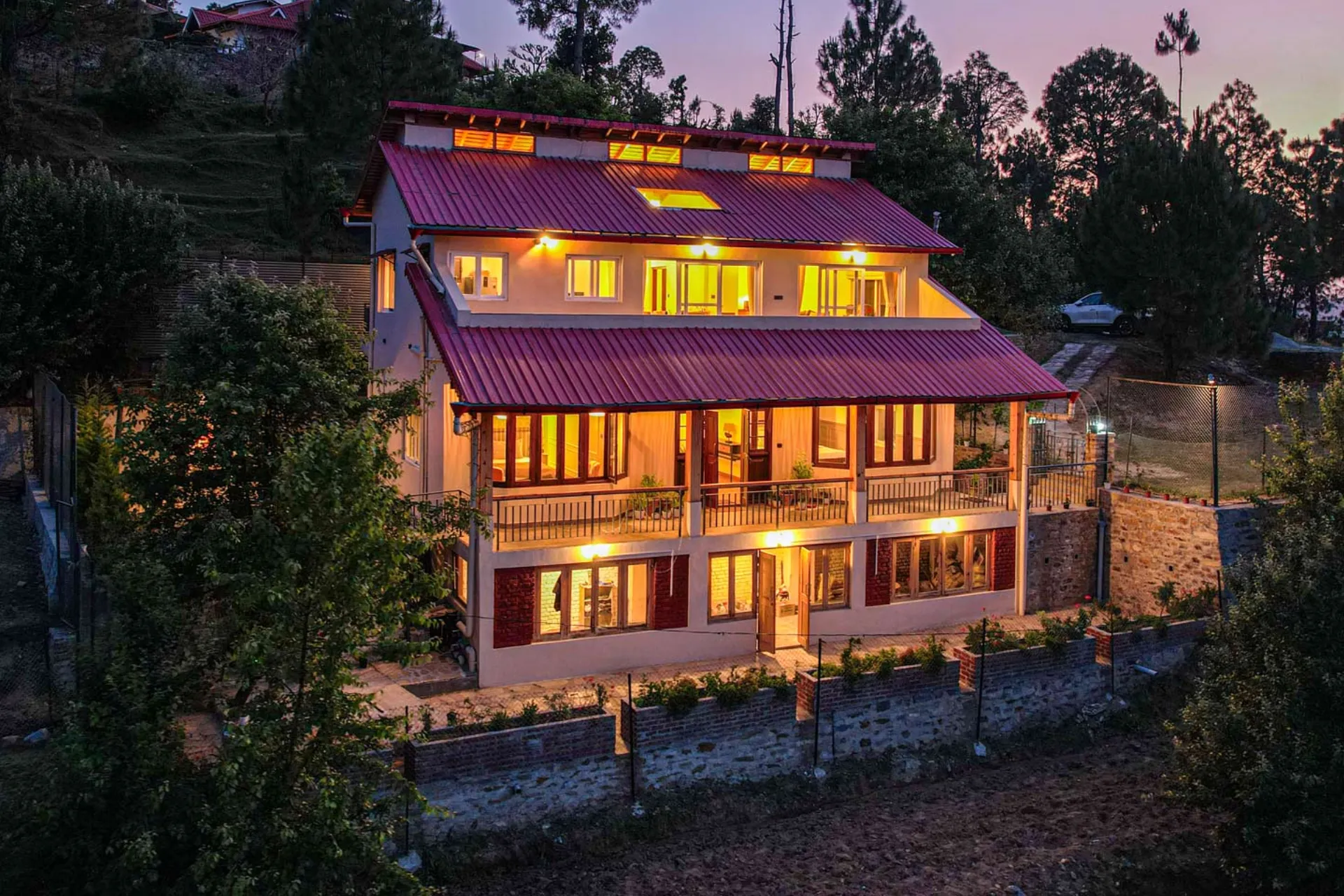 3 BHK Villa With Home Theatre In Mukteshwar - VODUK95-Mukteshwar-banner