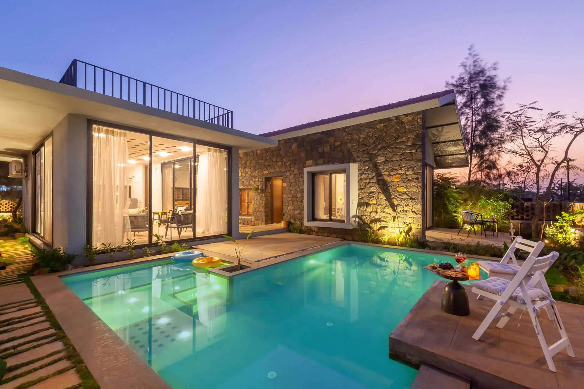 3 Bedroom Pool View Villa In Lonavala - VODMH315-Lonavala-banner