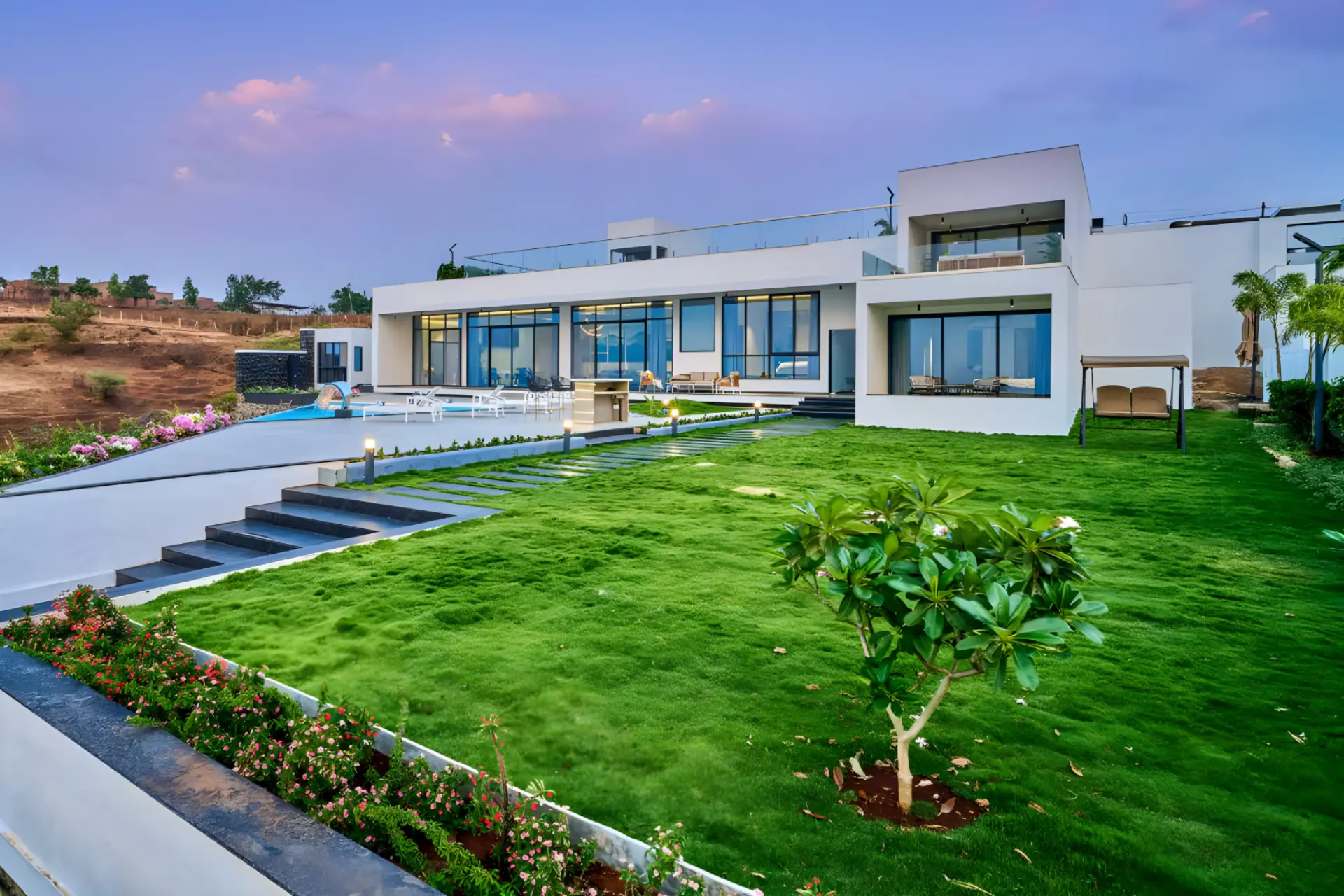 4 BHK Infinity Pool Villa In Igatpuri - VODMH395-Igatpuri-banner