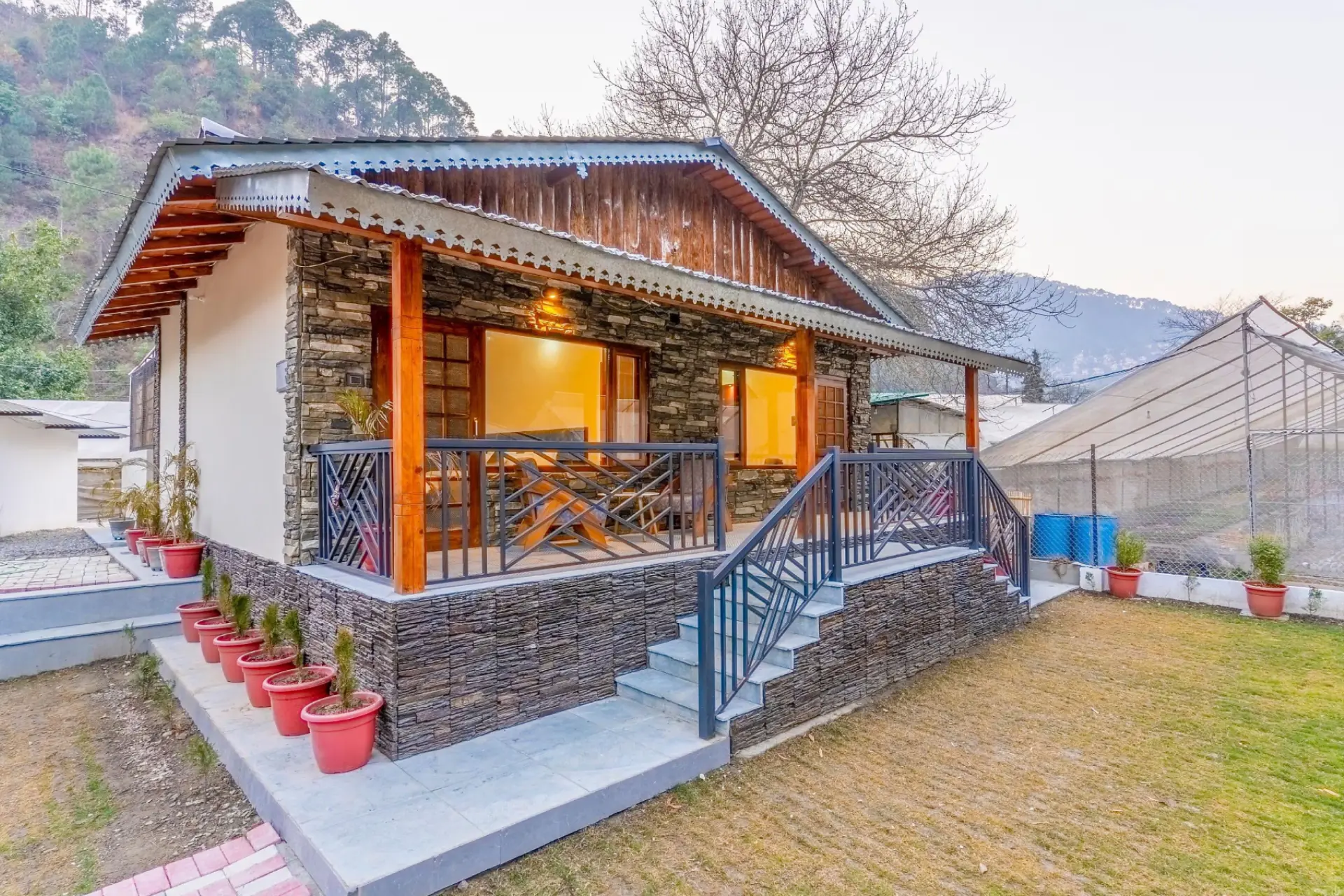 2 BHK Villa With Swimming Pool In Bhimtal - VODUK119-Bhimtal-banner
