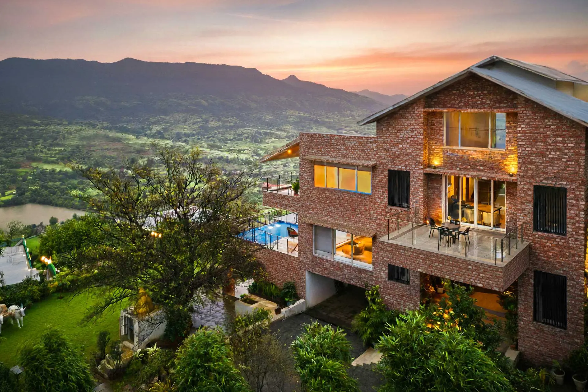 5 BHK Villa With Gazebo In Lonavala - VODMH339-Lonavala-banner