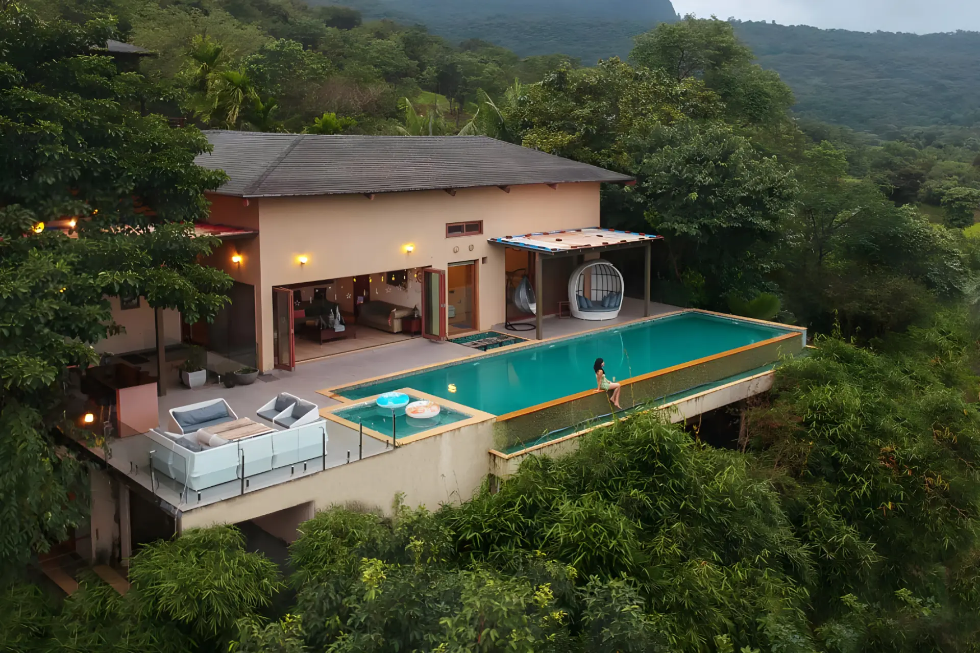 9 Bedroom Lake View Villa In Lonavala - VODMH361-Lonavala-banner