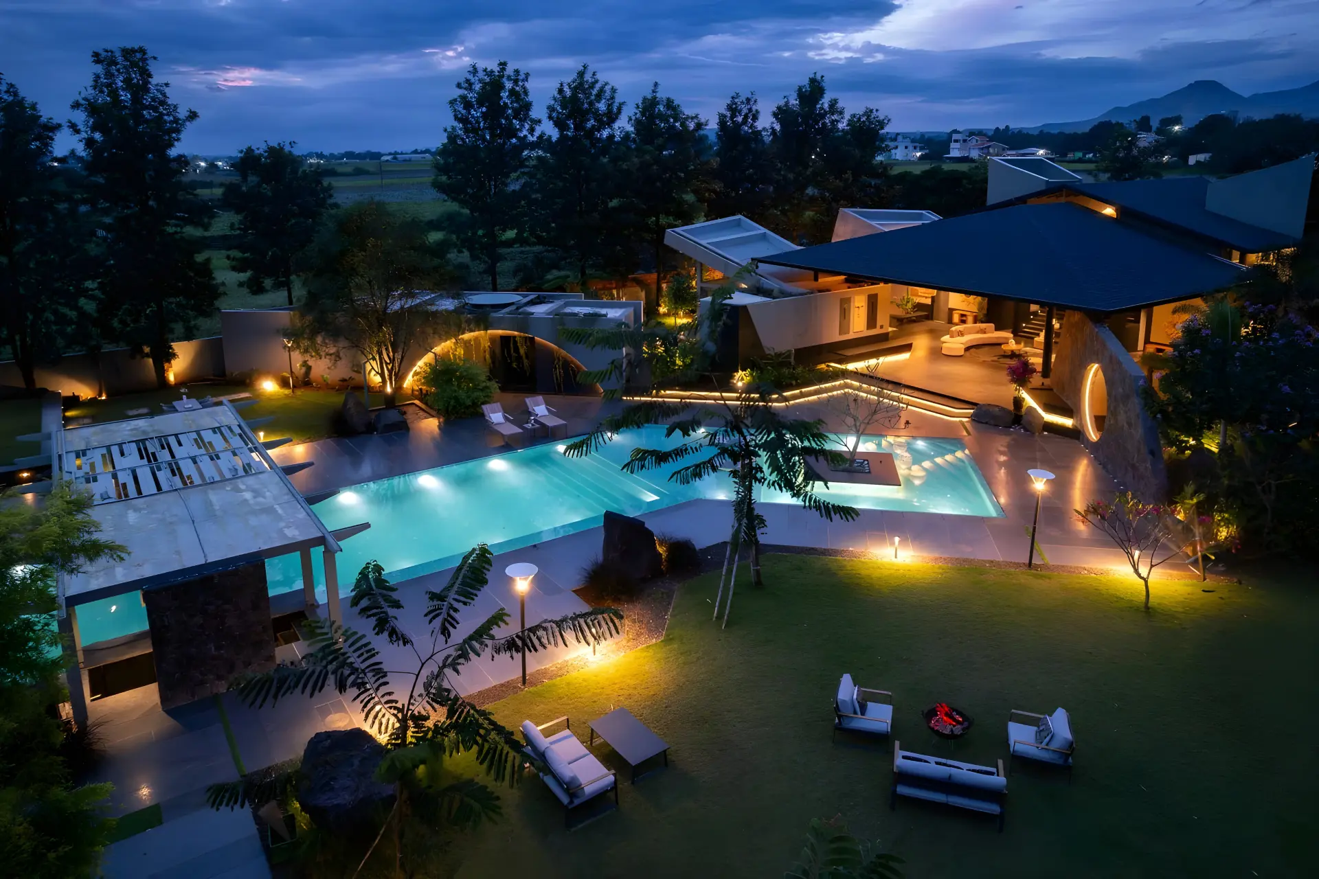 5 Bedroom Private Pool Villa In Nashik - VODMH456-Nashik-banner