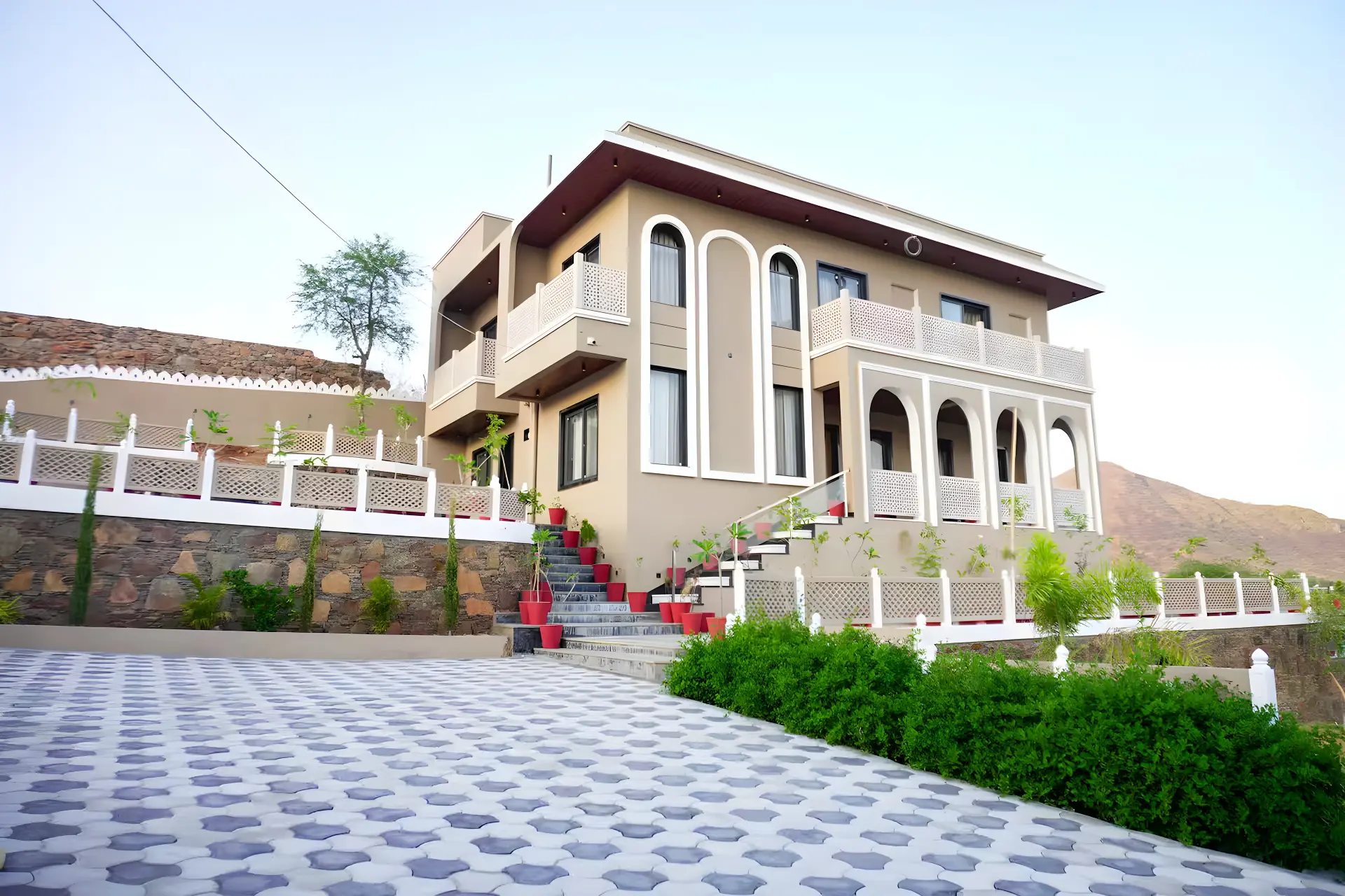 5 Bedroom Mountain View Villa in Udaipur - VODRJ259-Udaipur-banner