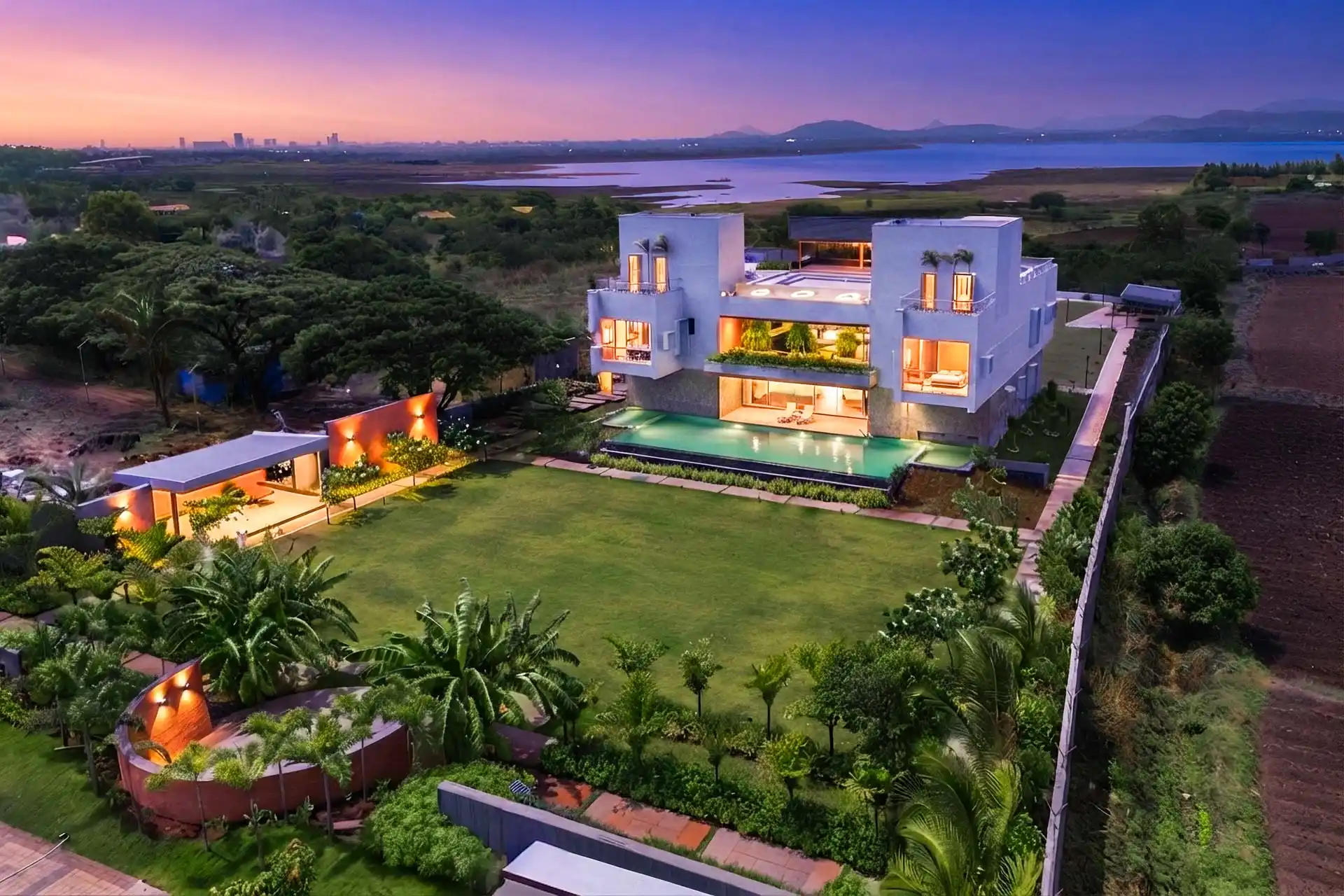 6 Bedroom Villa With Home Theatre In Nashik - VODMH374-Nashik-banner
