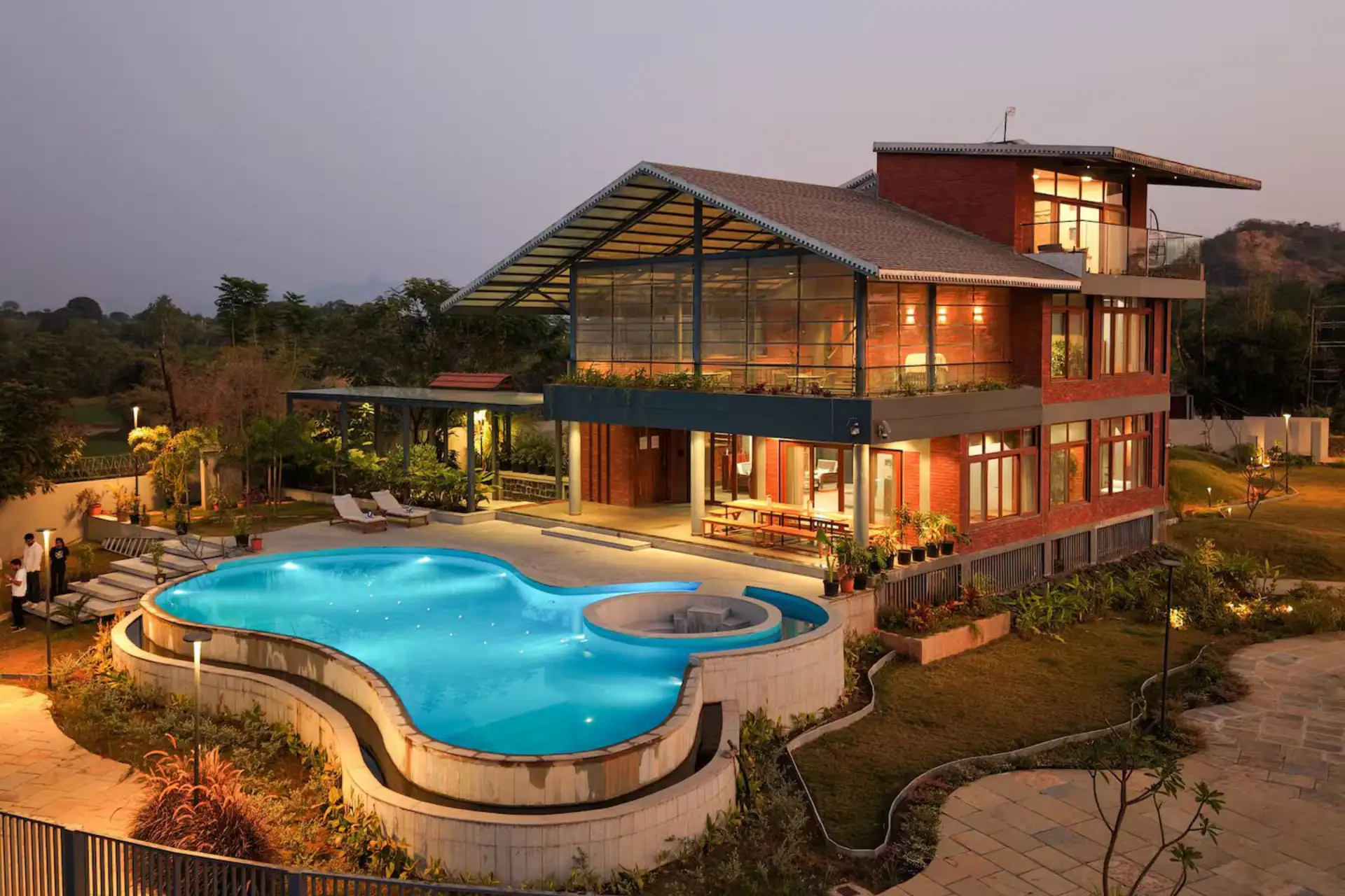 3 Bedroom Villa With Pool In Nashik - VODMH404-Nashik-banner