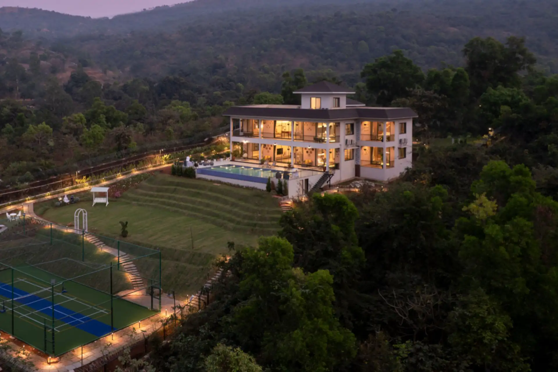 8 Bedroom Lake View Villa In Lonavala - VODMH419-Lonavala-banner