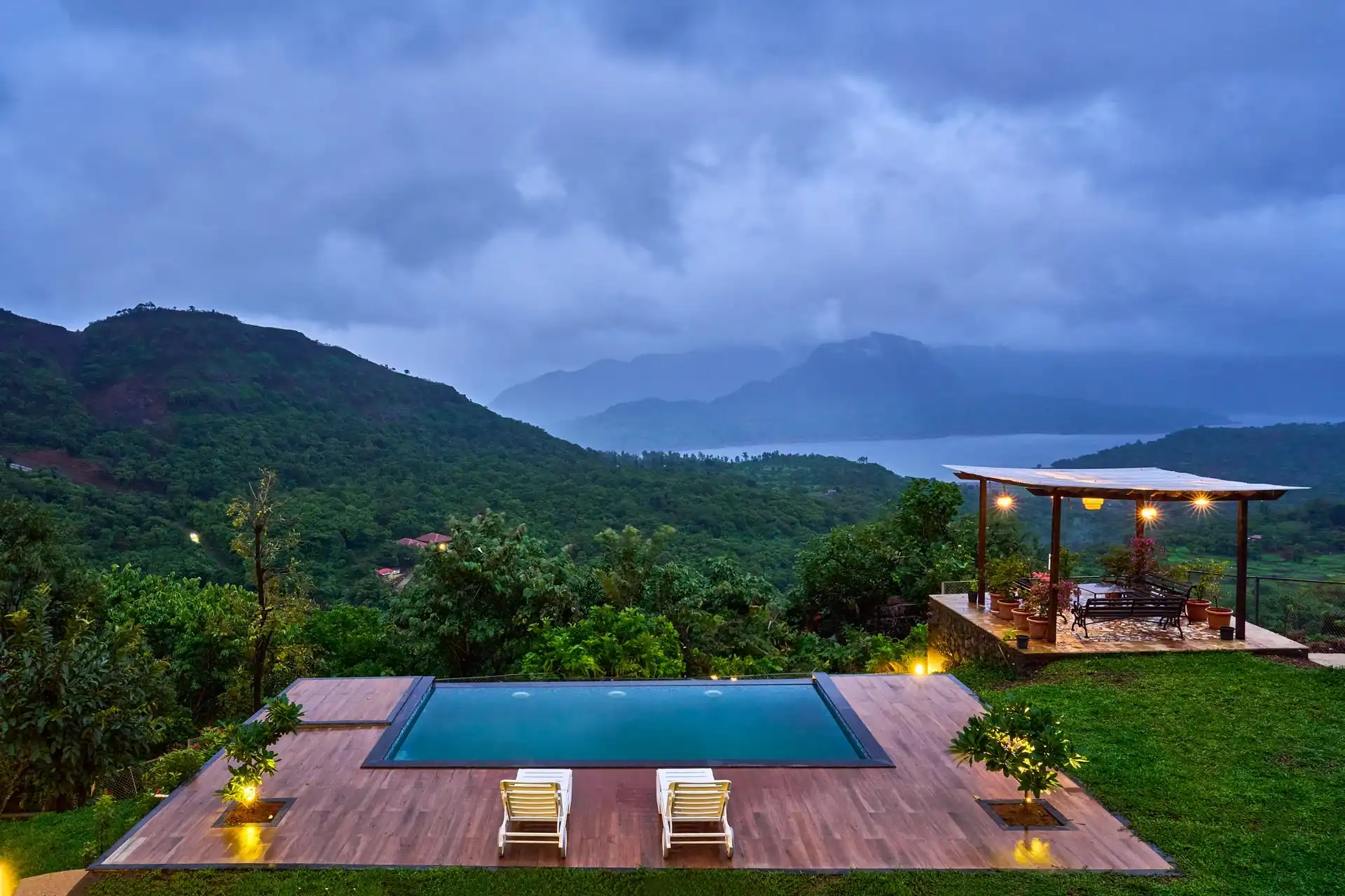 3 Bedroom Infinity Pool Villa In Pune - VODMH421-Pune-banner