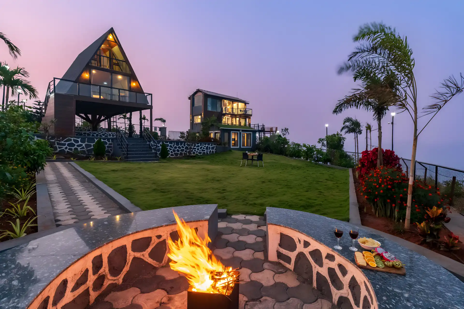 3 Bedroom Villa With Home Theatre In Pune - VODMH424-Pune-banner