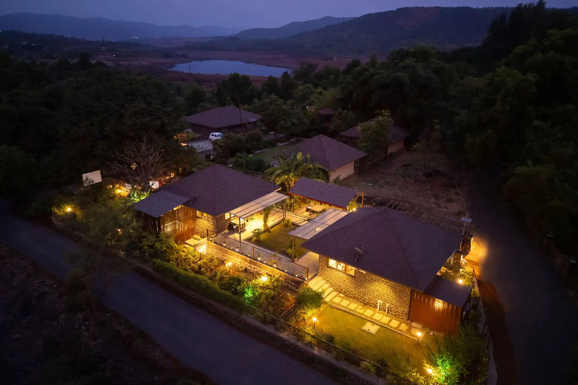 2 Bedroom Mountain View Villa In Pune - VODMH432-Pune-banner