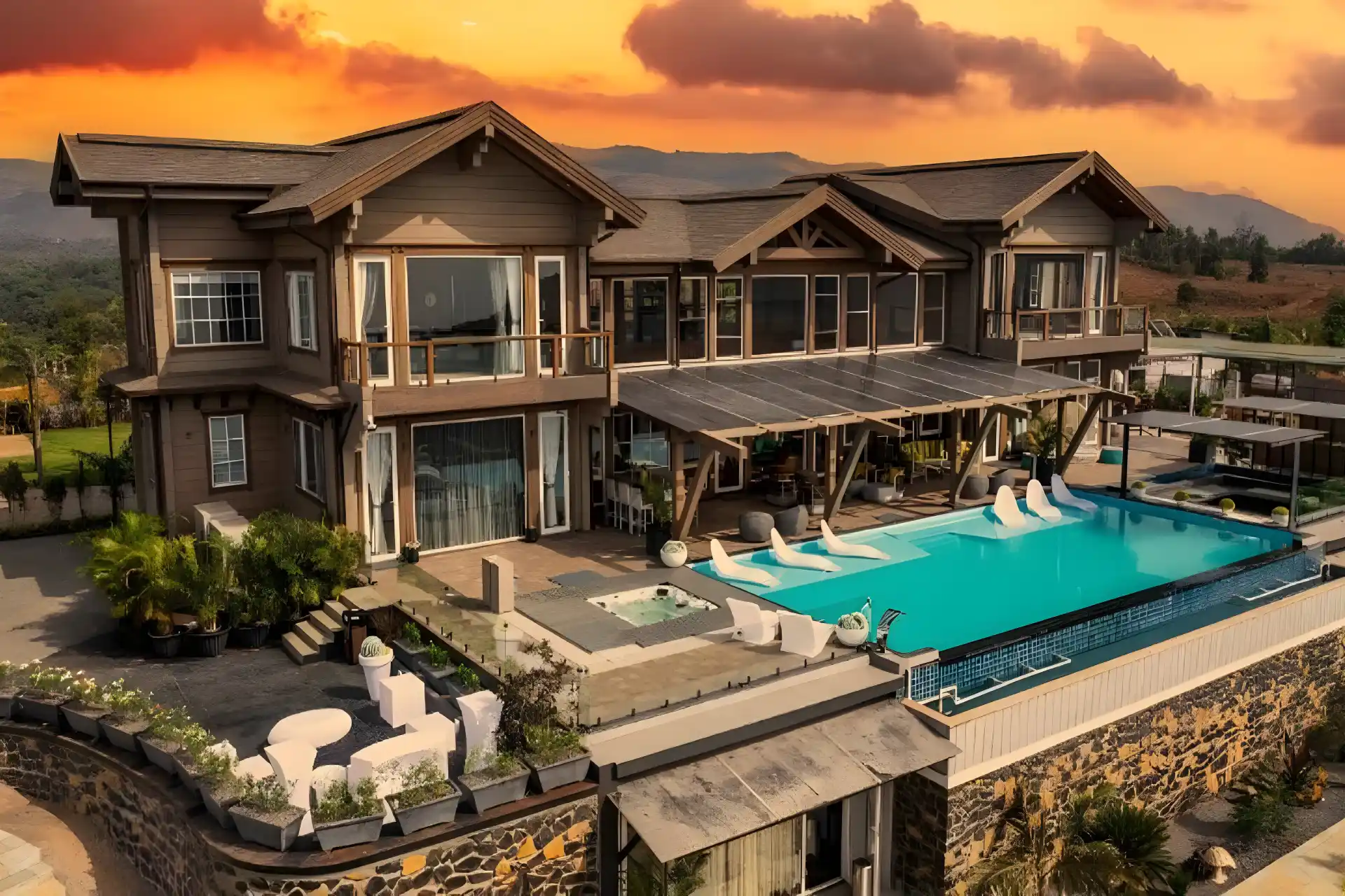 7 Bedroom Villa With Outdoor Dining In Pune - VODMH441-Pune-banner