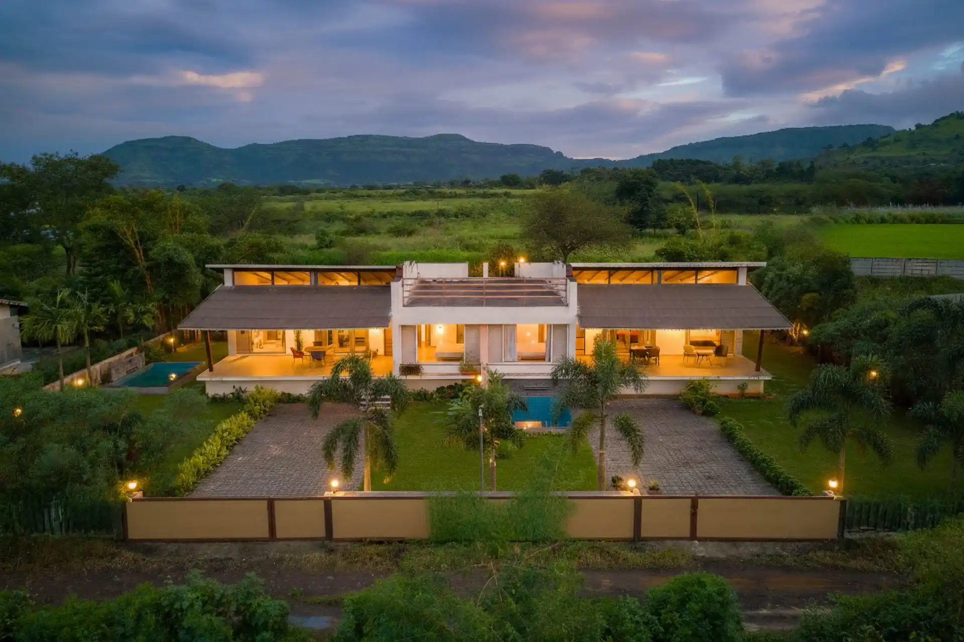 4 Bedroom Private Pool Villa In Nashik - VODMH452-Nashik-banner