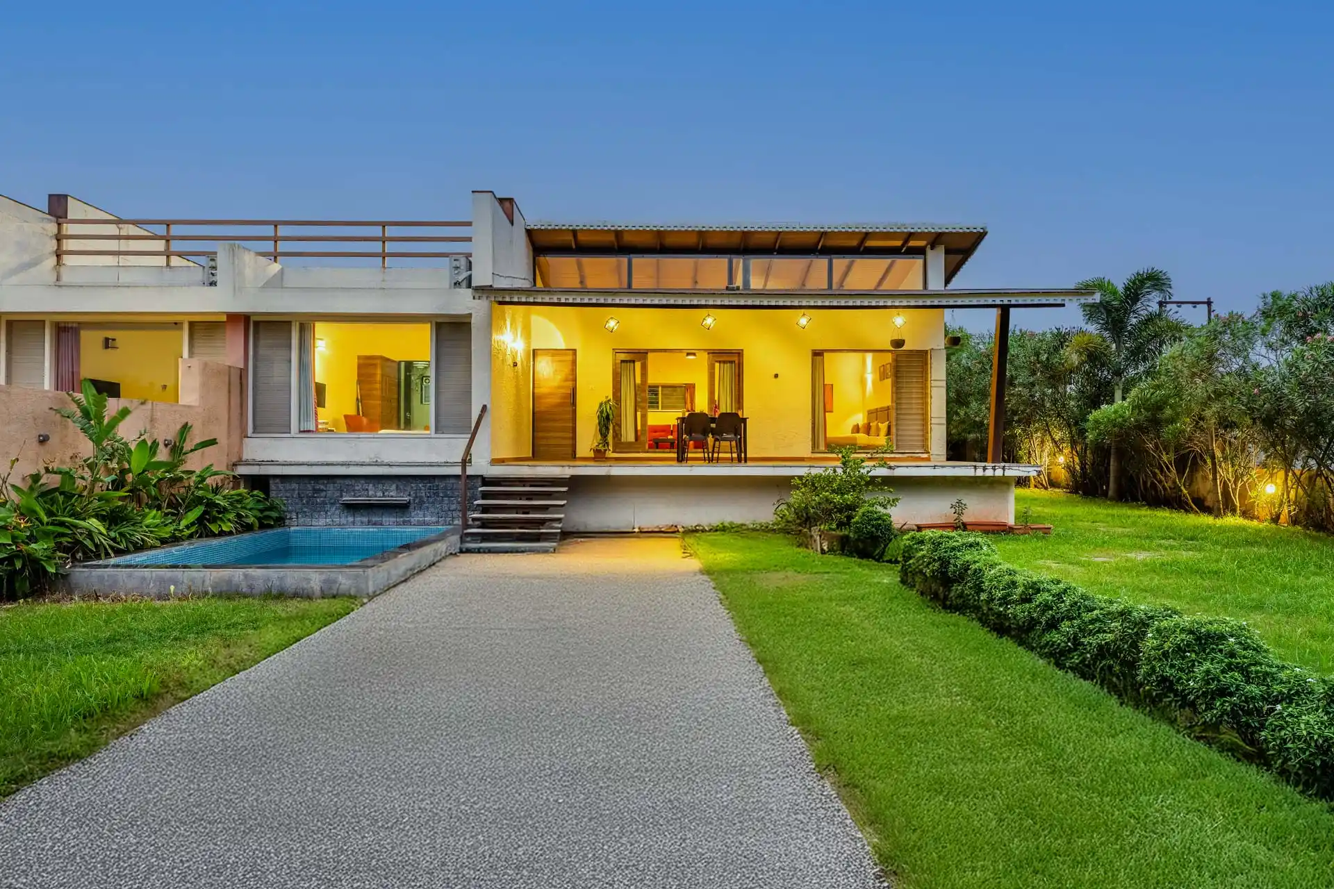 2 Bedroom Private Pool Villa In Nashik - VODMH470-Nashik-banner