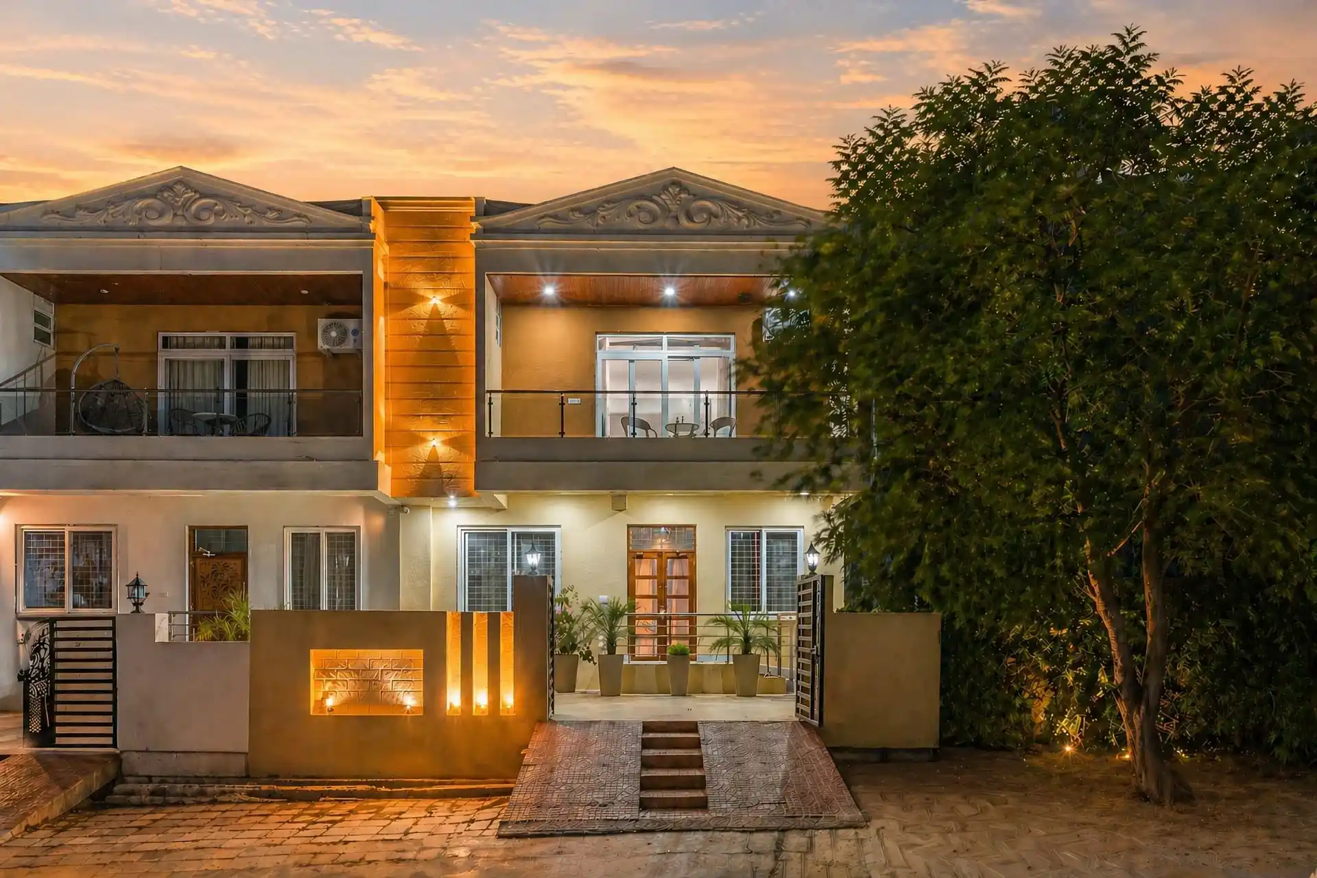 2 Bedroom Villa With Terrace In Udaipur - VODRJ324-Udaipur-banner