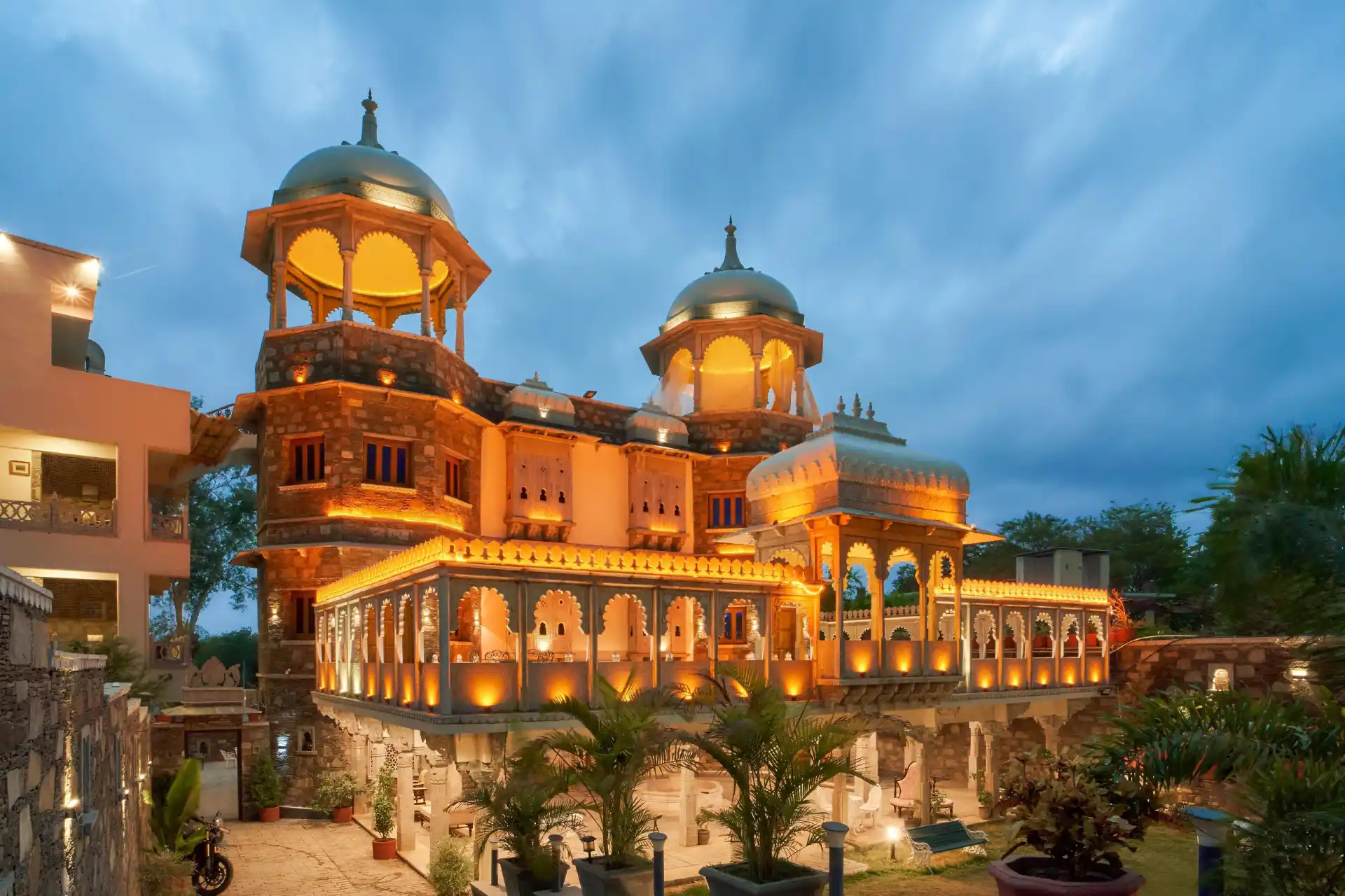14 Bedroom Villa With Gazebo In Udaipur - VODRJ326-Udaipur-banner